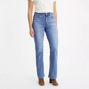 Levi’s Classic Bootcut Jeans Medium Wash Flare Denim Stretch Western Country 14